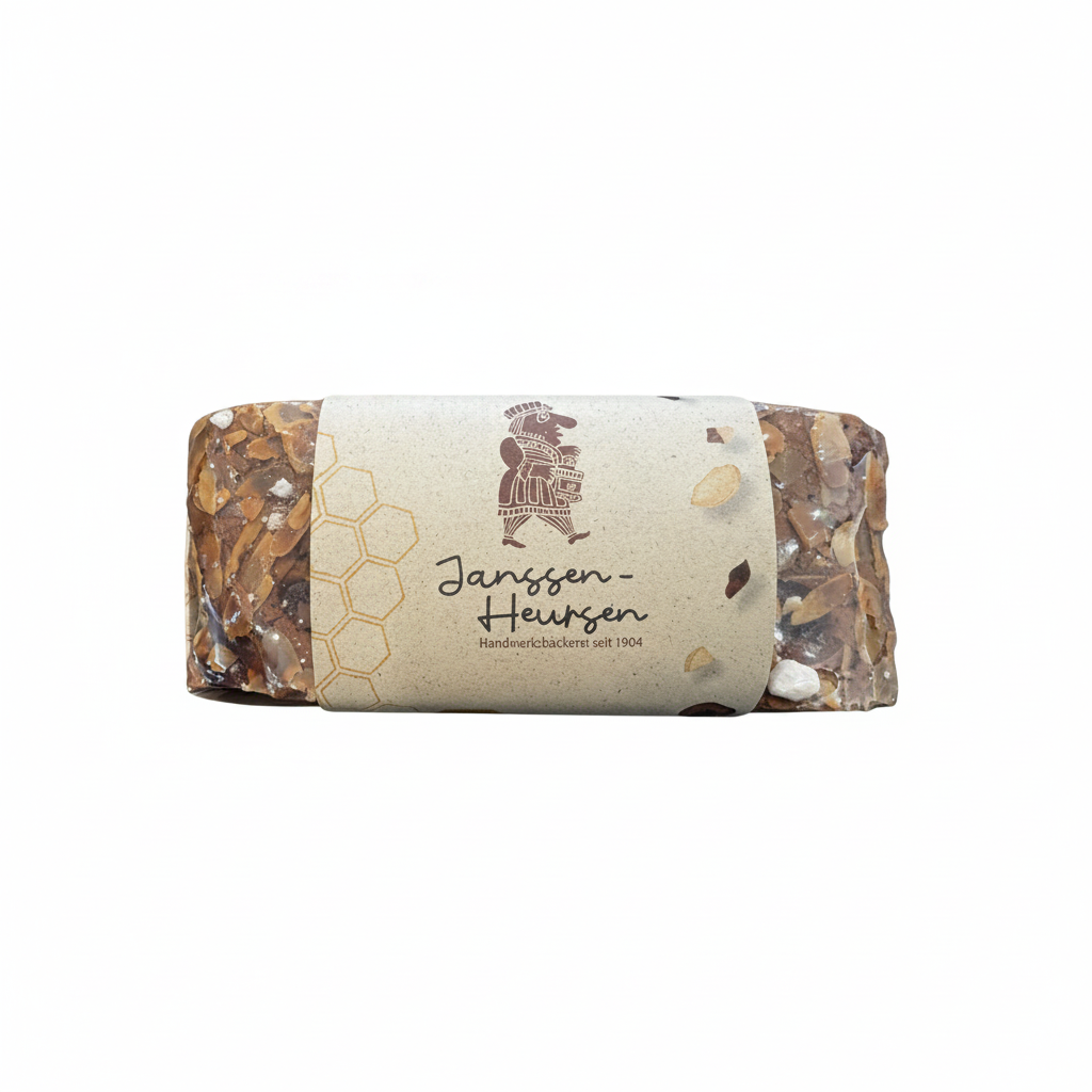 Original Kevelaerer Honigkuchen mit Kirschen & Mandeln - 500g