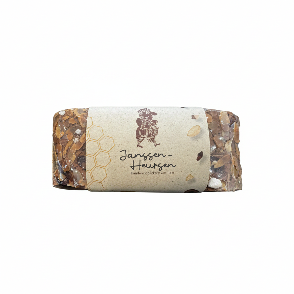 Original Kevelaerer Honigkuchen mit Kirschen & Mandeln - 250g