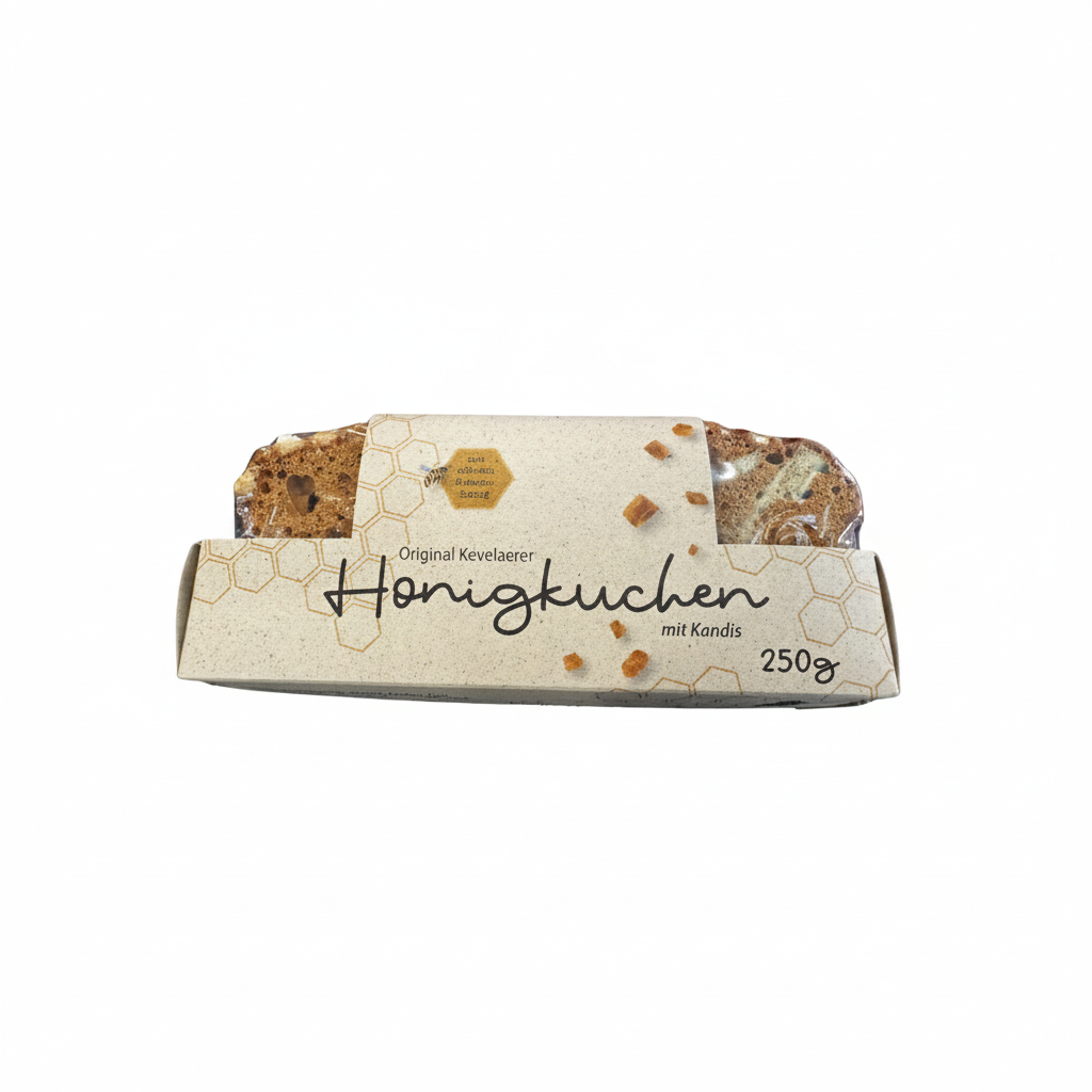 Original Kevelaerer Honigkuchen mit Kandis - 500g